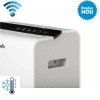 Dezumidificator si incalzitor cu rotor Woods WDD90 Ionizare Control WiFi Capacitate 8 litri/zi 3 Trepte ventilator pentru temperaturi scazute suprafata 60 mp